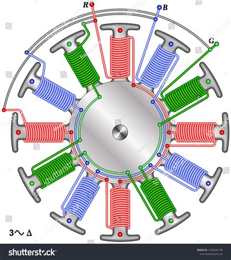 [No. 13] Winding diagram for an AC motor .